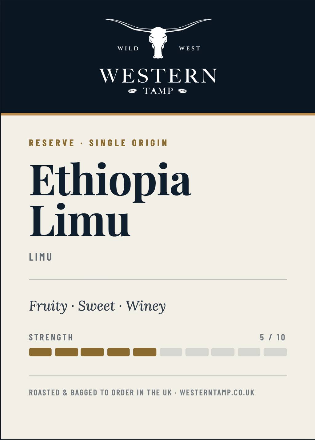 Reserve · Ethiopia Limu — label
