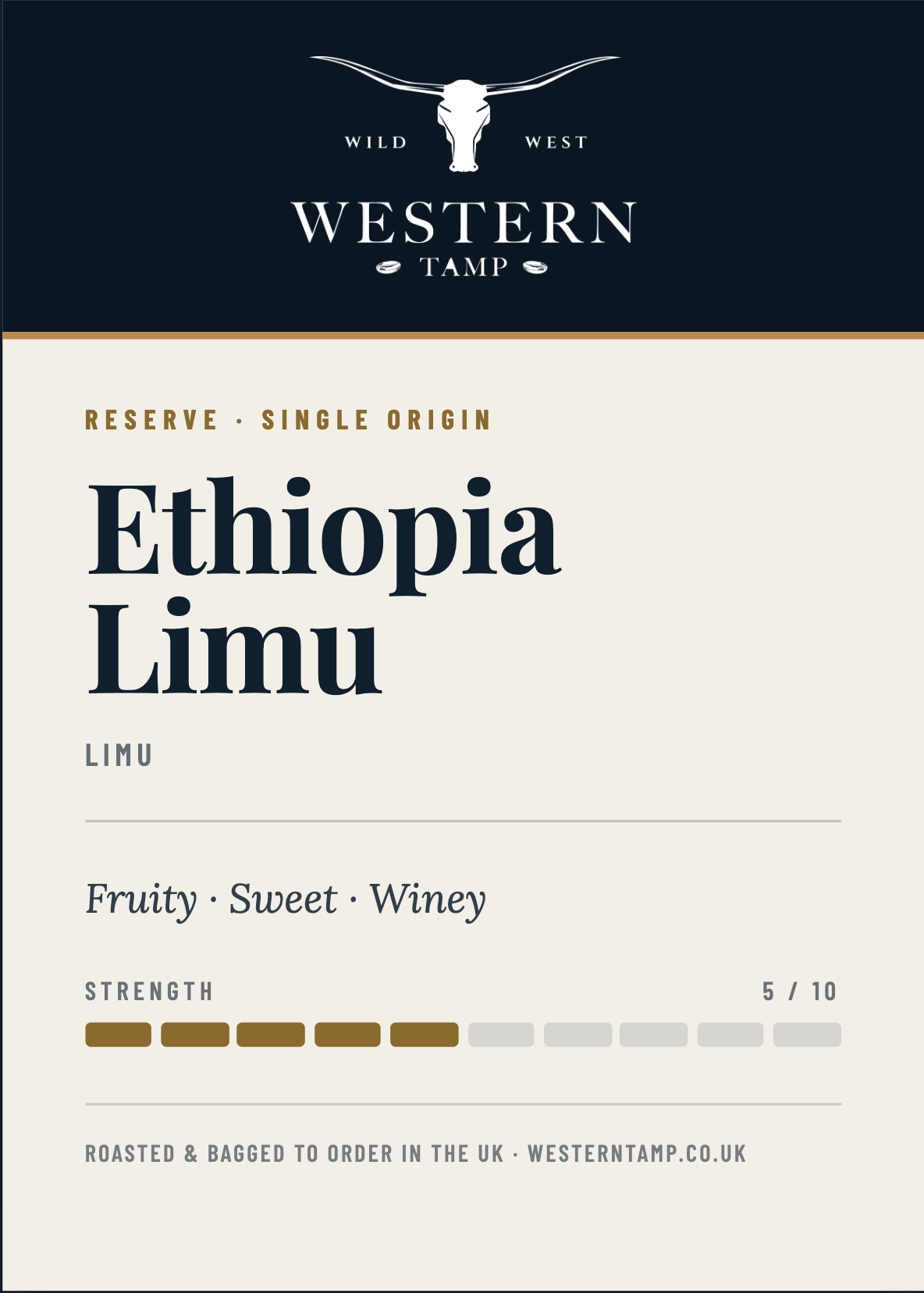 Reserve · Ethiopia Limu — label