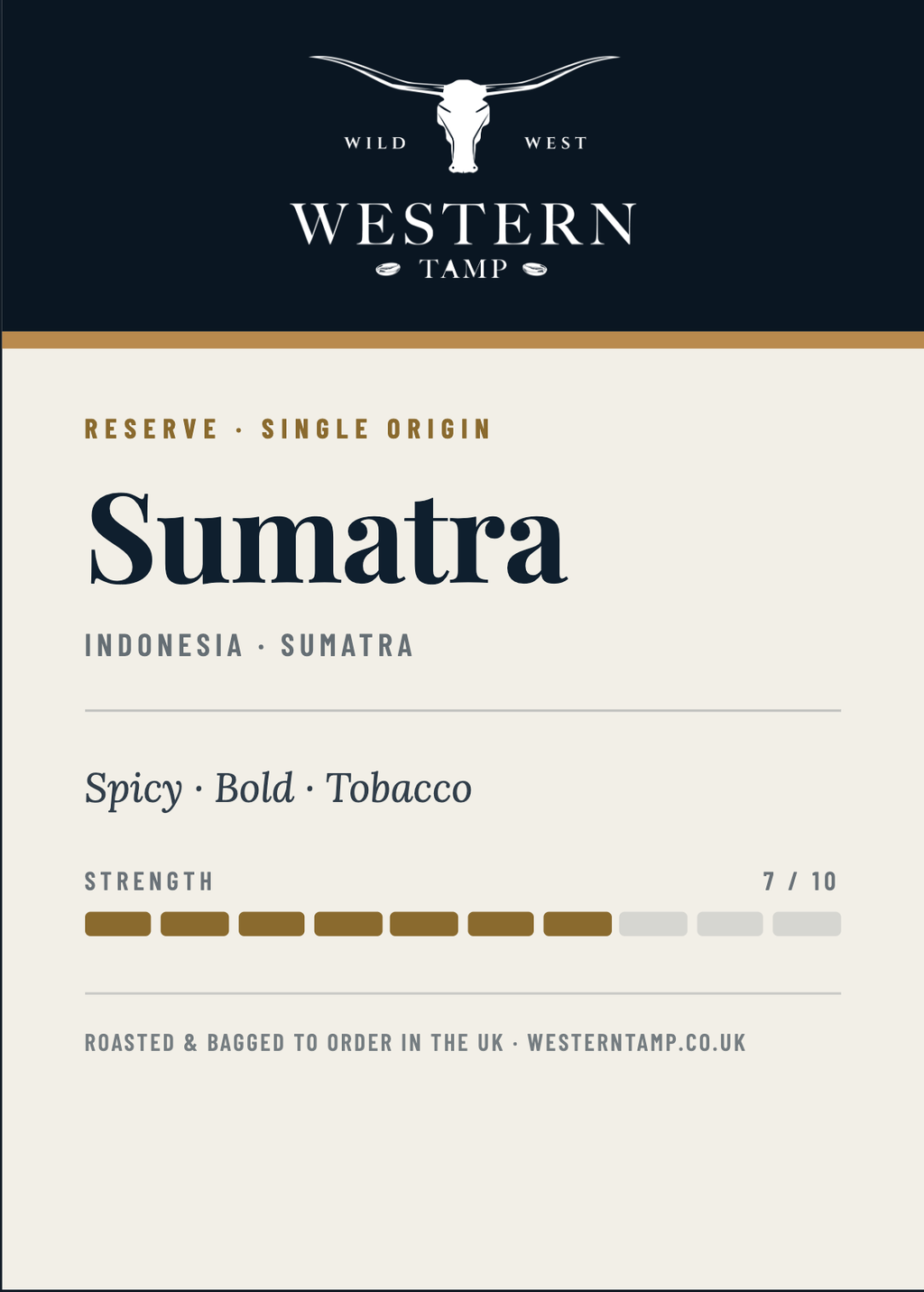 Sumatra — label