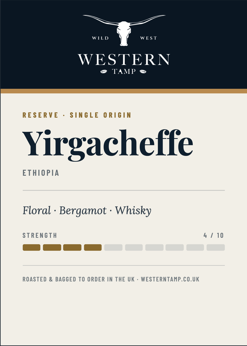 Reserve · Yirgacheffe — label