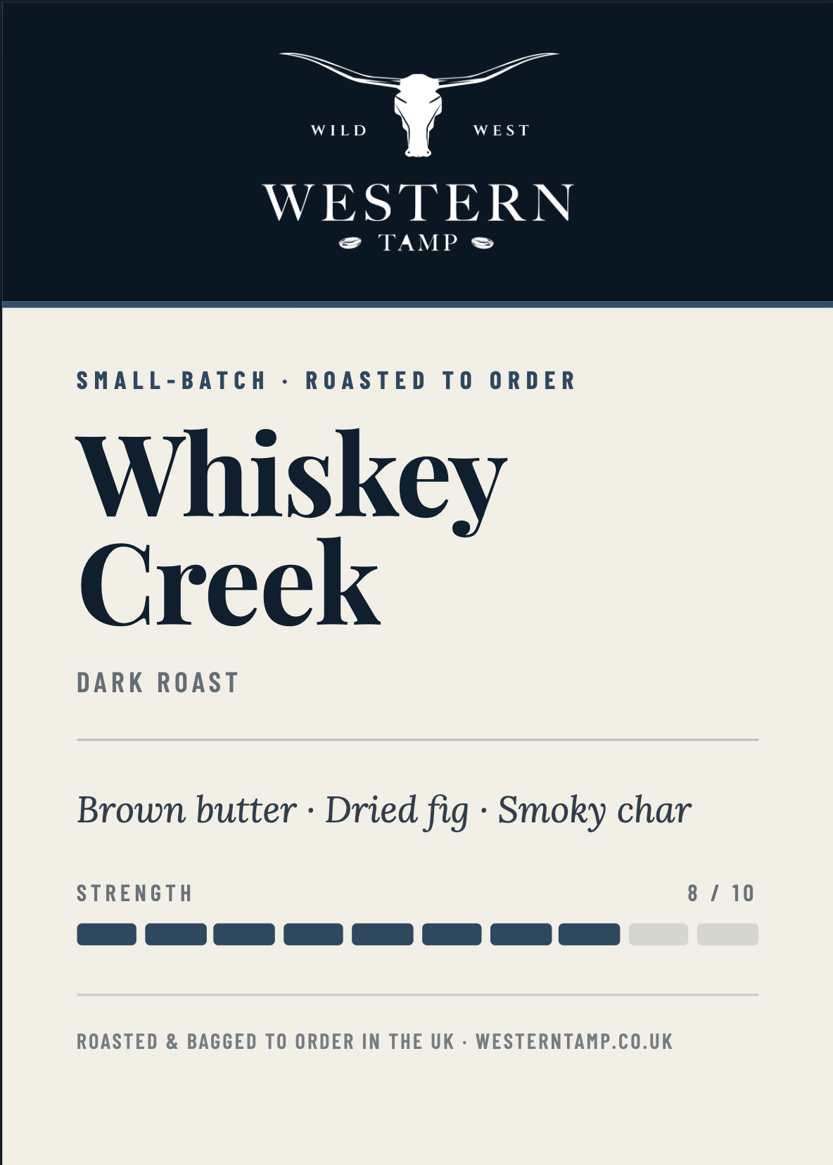 Whiskey Creek — label